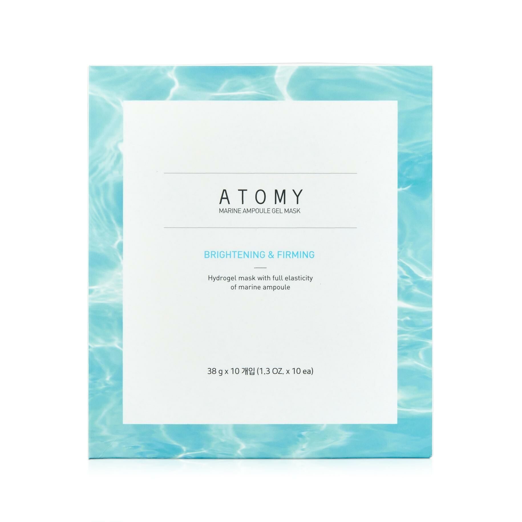 Атоми Гидрогелевая Морская маска (Сияние) (Atomy Marine Ampoule Gel Mask)